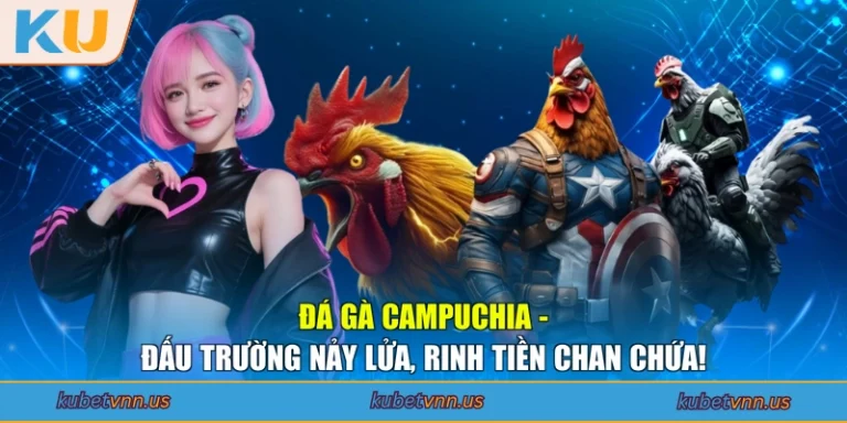 Đá Gà Campuchia - Đấu Trường Nảy Lửa, Rinh Tiền Chan Chứa!