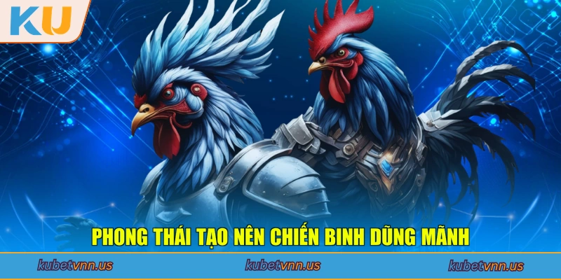 Phong thái tạo nên chiến binh dũng mãnh